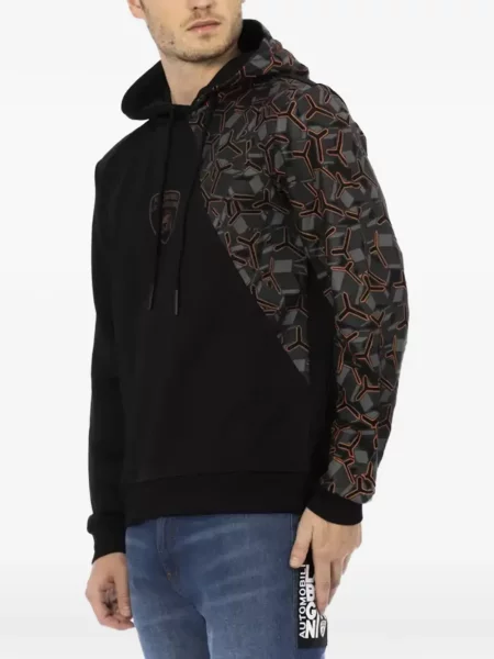 Hoodie Automobili Lamborghini μαύρο