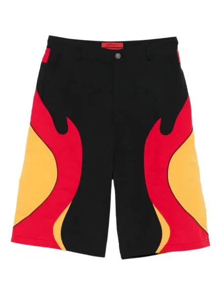 Pantaloni scurți Kusikohc cu imagine negru