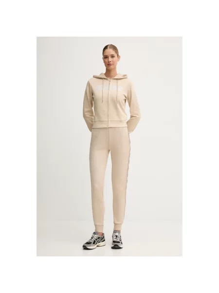 Bluza rozpinana Guess beżowa
