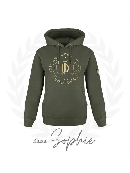 Bluza jeździecka JD ATTACK Sophie niebieska