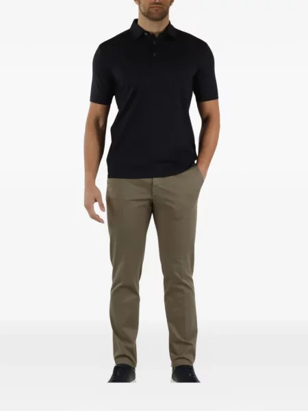 Scurt tricou polo Diktat negru