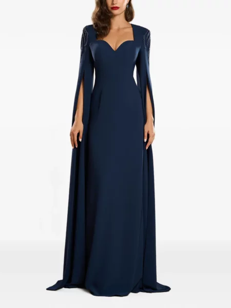 Rochie maxi Cristallini albastru