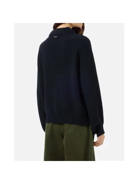 Sweter Iceberg wełniany niebieski
