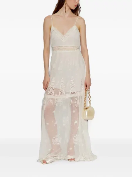 Rochie maxi Loveshackfancy din dantelă
