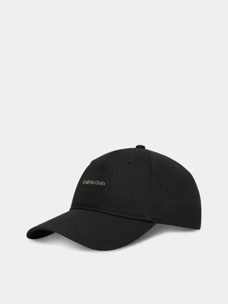 Calvin Klein COTTON TWILL W/ HW CAP Кепка чорний