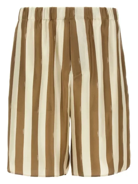 Pantaloni scurți Fendi maro