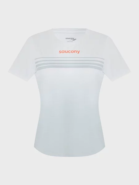 Спортивная футболка Saucony белая