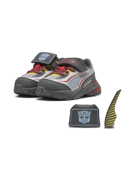 Sneakersy PUMA x TRANSFORMERS RS Surge dla małych dzieci Akcesoria 19 szary