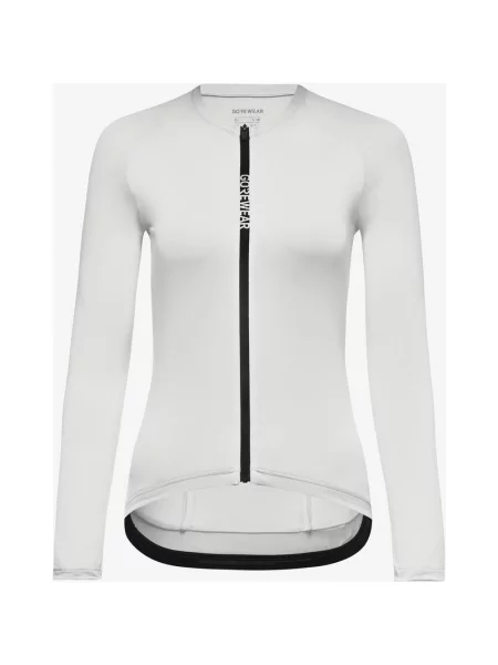 Koszulka rowerowa GOREWEAR Spinshift z długim rękawem XXS biała