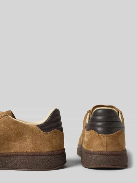 Sneakersy z prawdziwej skóry bydlęcej model Cuzmo' Gant beżowe