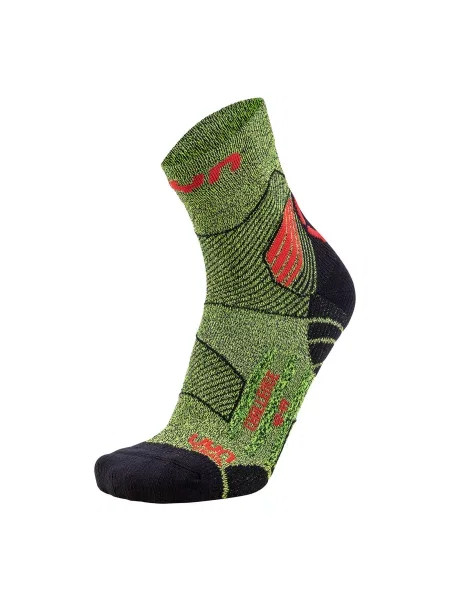 Skarpety do biegania MAN RUN TRAIL CHALLENGE SOCKS zielone