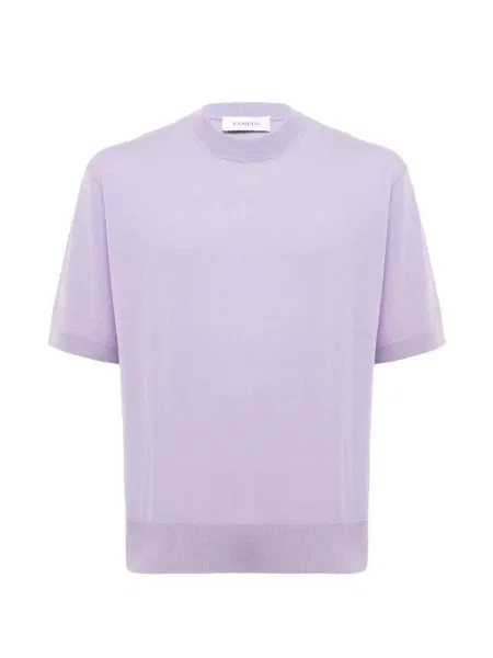 Tricou Laneus tricotate violet