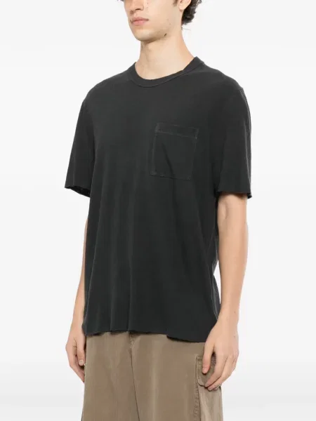 Tricou James Perse din jerseu gri