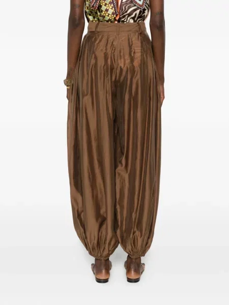 Pantaloni Thelatest maro