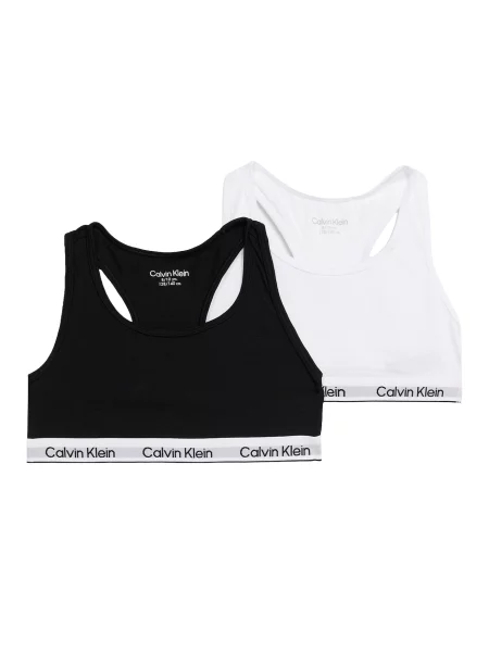 Calvin Klein Underwear Sutien negru alb