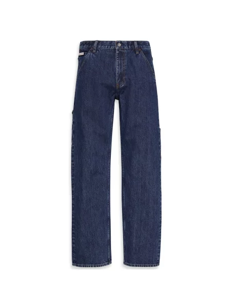 Blugi Calvin Klein Jeans albastru