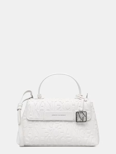Crossbody torbica Armani bela
