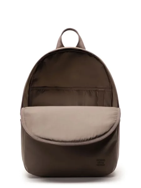 Однотонный большой рюкзак Herschel бежевый