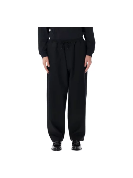 Spodnie dresowe Comme Des Garcons wełniane czarne