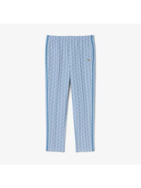 Lacoste Spodnie Dresowe Paris Monogram niebieski