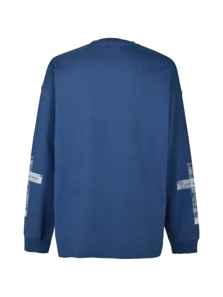 Lung tricou Breath albastru