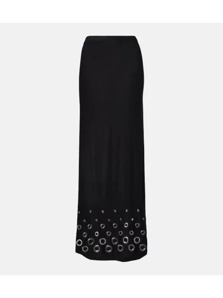 Maksi spódnica maxi Rabanne czarna