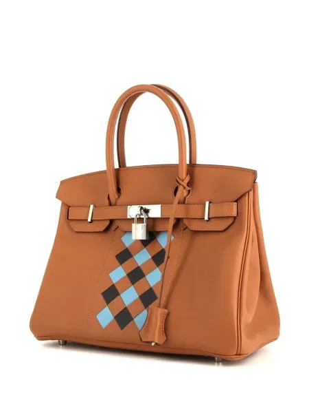 Kabelka Hermès Pre-owned hnědá
