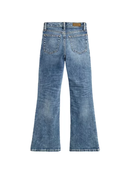 Jeansy dzwony dziecięce Polo Ralph Lauren niebieskie