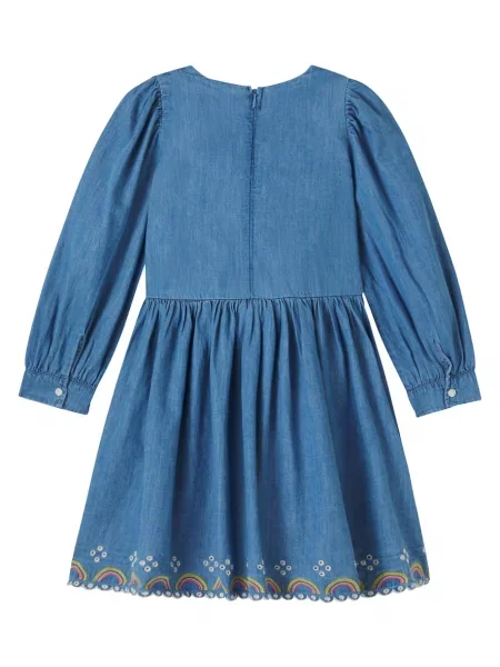 Gyerek denim ruha Molo kék
