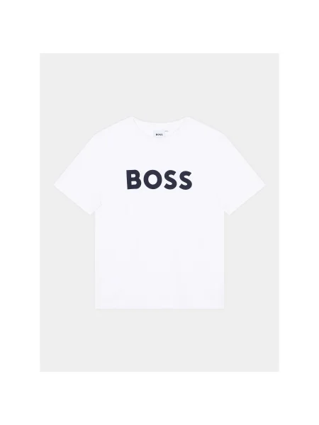 Boss Póló S Regular Fit fehér