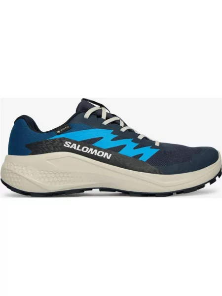 Buty do biegania Salomon Alphaglide GORE-TEX niebieski nocny 40 beżowy