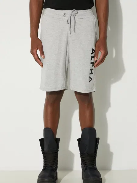 Alpha Industries Sportske kratke hlače siva