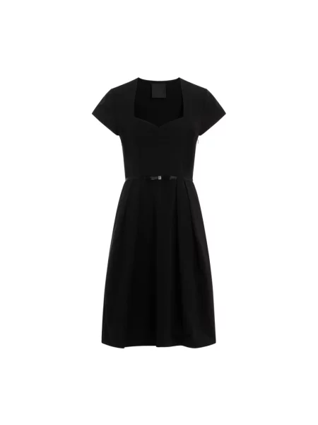 Sukienka Givenchy z logo czarna