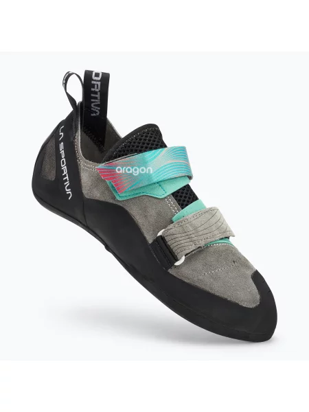 La Sportiva női hegymászó cipő Aragon clay/ hibiszkusz Aragon szürke