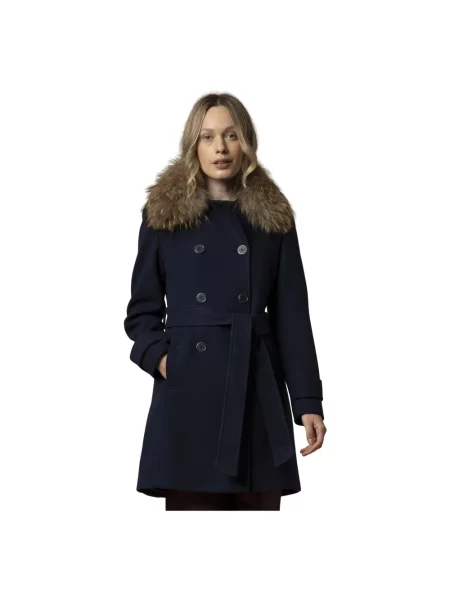 Płaszcz Kocca wełniany czarny