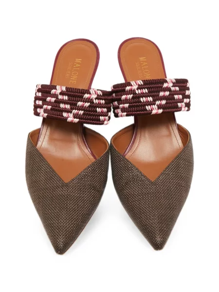 Papuci tip mules Malone Souliers maro