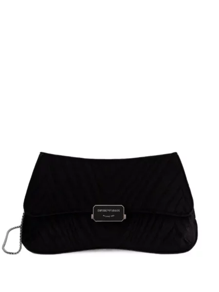 Body Emporio Armani cu bretele cu autograf negru