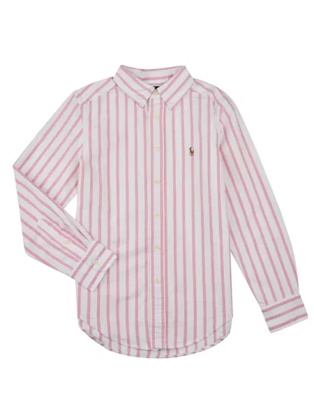 Cămașă copii Polo Ralph Lauren roz