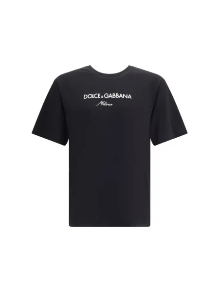 Koszulka Dolce And Gabbana z logo czarna
