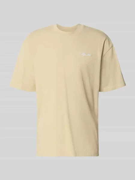 T-shirt o kroju oversize z logo w formie haftu Pegador
