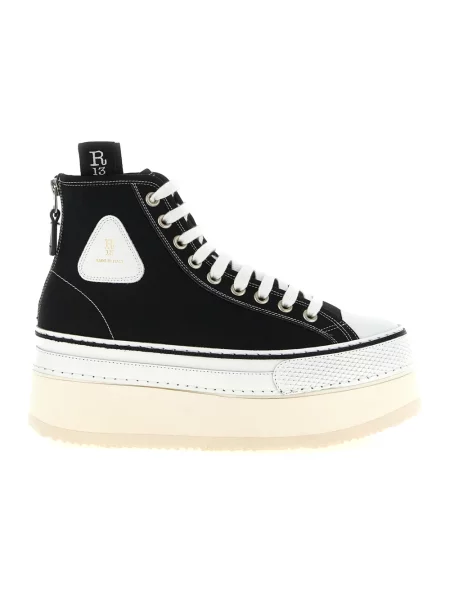 Sneakersy R13 na platformie czarne