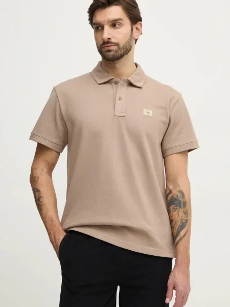 Calvin Klein Jeans Πόλο μπεζ