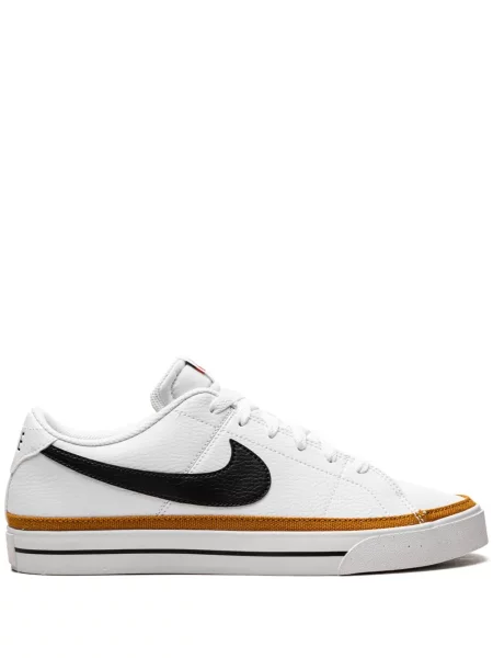 Sneakerși Nike NikeCourt cu imprimeu animal print cu platformă alb