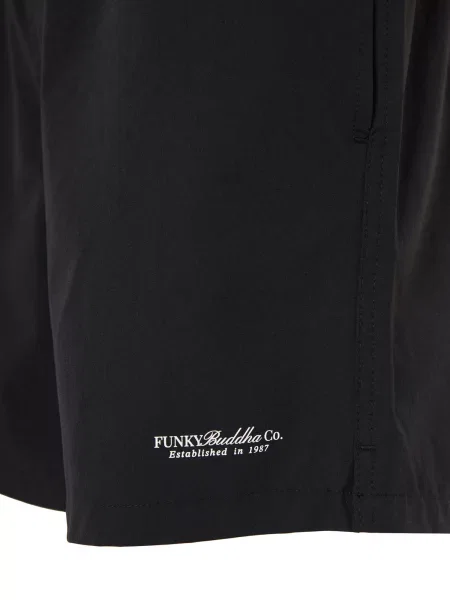 Funky Buddha Plavecké šortky čierna