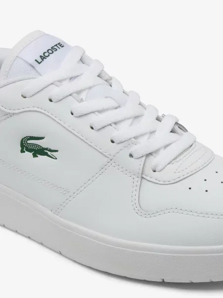 Кожаные кроссовки Lacoste белые