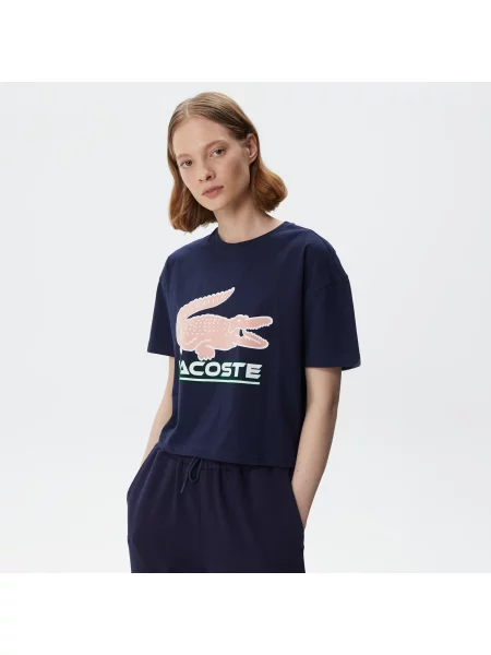 Футболка Lacoste синяя