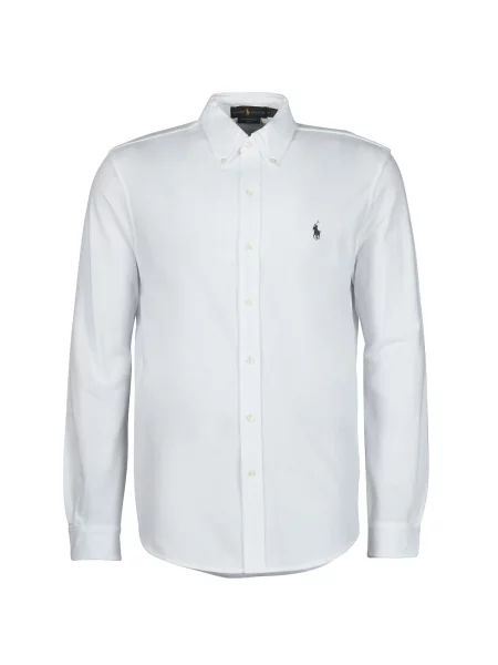 Košulja Polo Ralph Lauren s vezom bijela