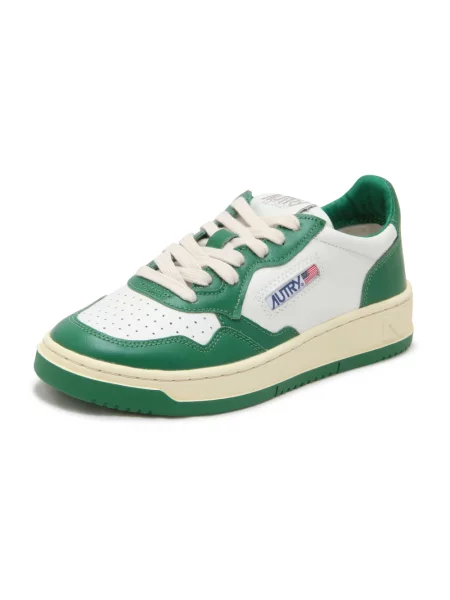 Sneakersy Autry skórzane zielone