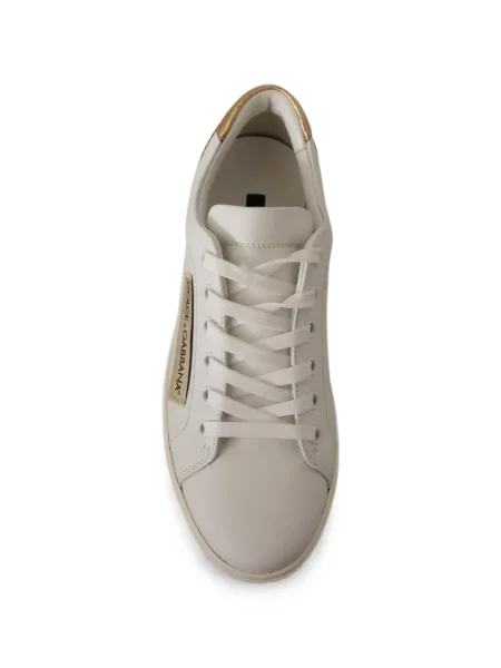 Sneakers Dolce & Gabbana με κορδόνια με δαντέλα λευκό