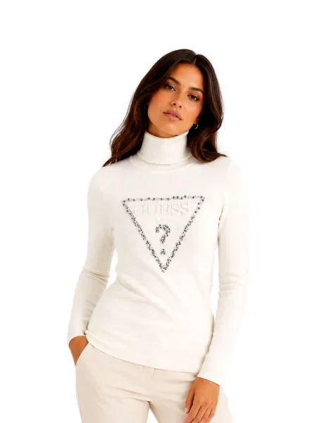 GUESS Pulover PIPER' bej